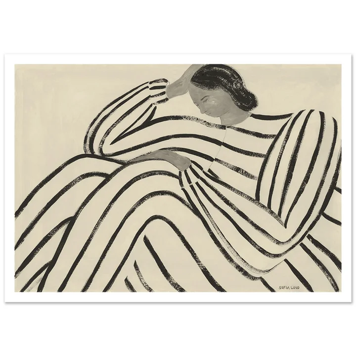 Waiting door Sofia Lind voor The Poster Club