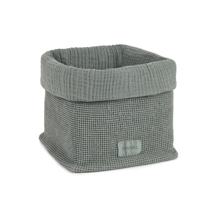 Nobodinoz - Wabi Sabi Mand, 18 x 20 cm, azuurblauw