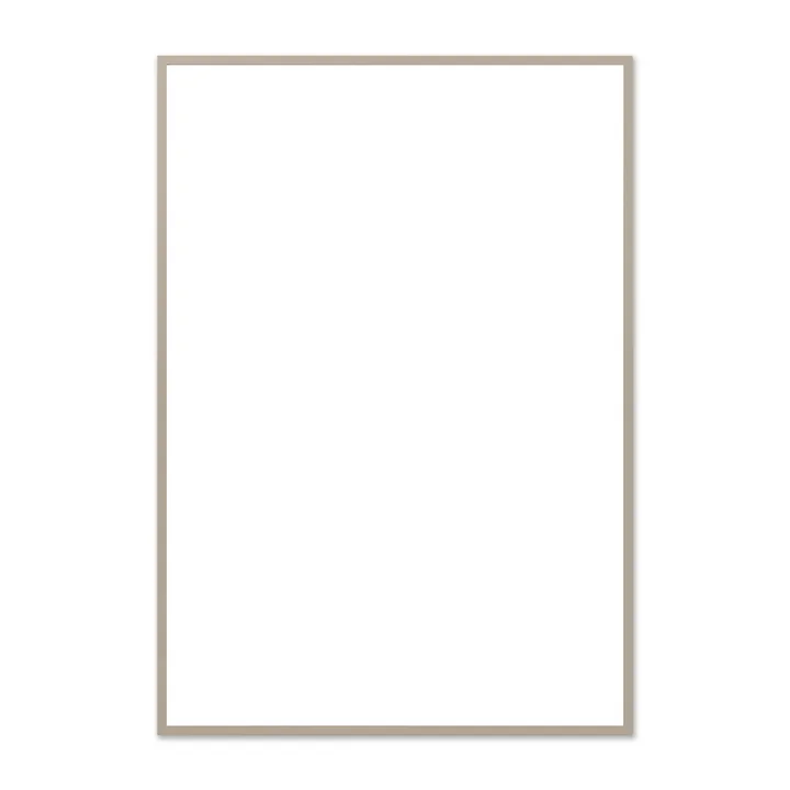 Fotolijst eiken beige, plexiglas voor The Poster Club