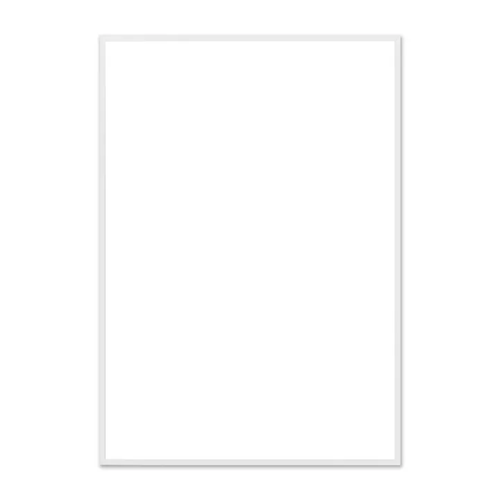 Fotolijst eiken wit voor The Poster Club