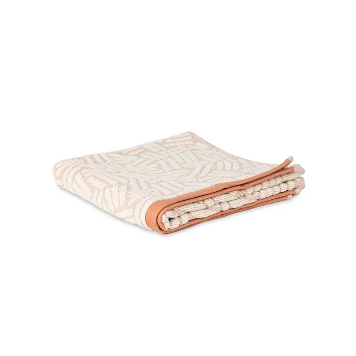 Studio Zondag - Stok Handdoek, roze/wit