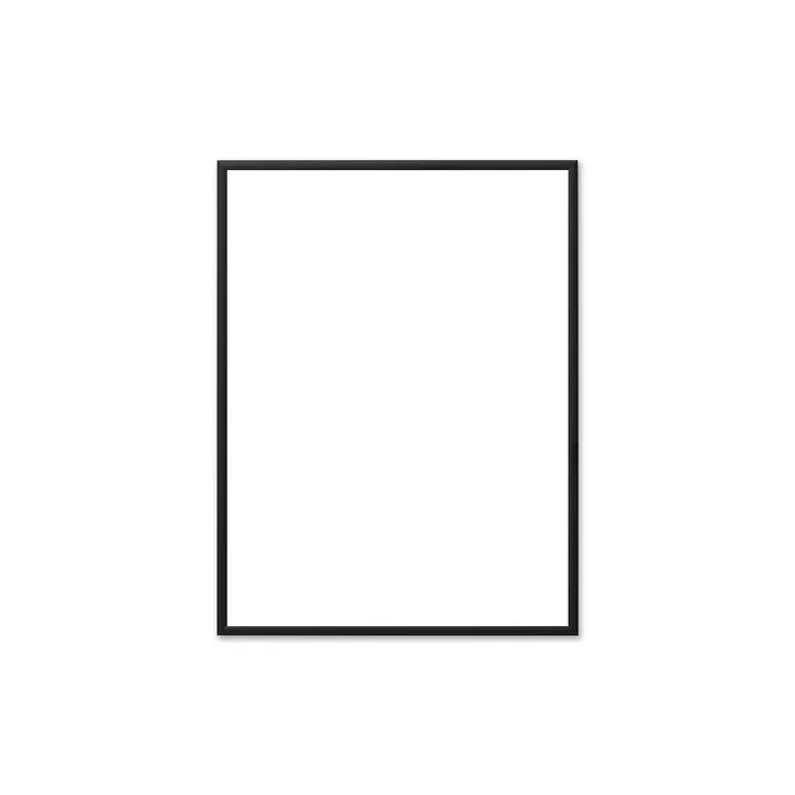 Fotolijst aluminium zwart voor The Poster Club