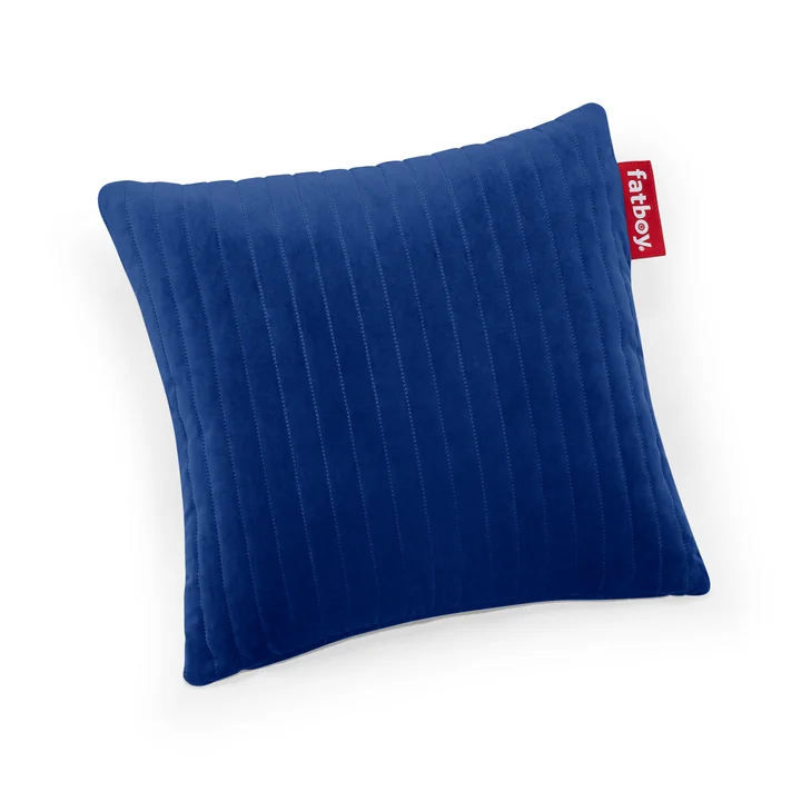 Fatboy - Hotspot Quadro verwarmbaar kussen, fluweel, 45 x 45 cm, flash blauw