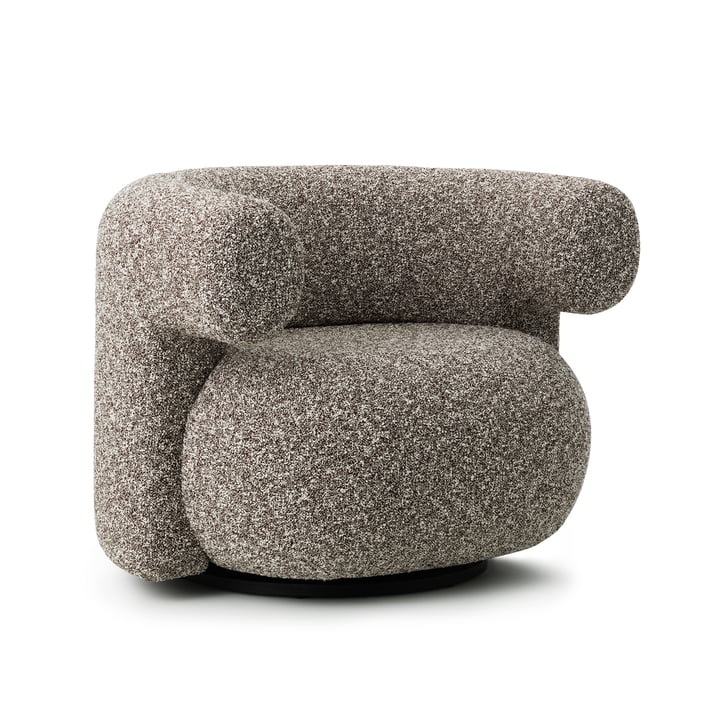 Burra Lounge Chair, Zero 0110, met omkeerfunctie vanaf Normann Copenhagen