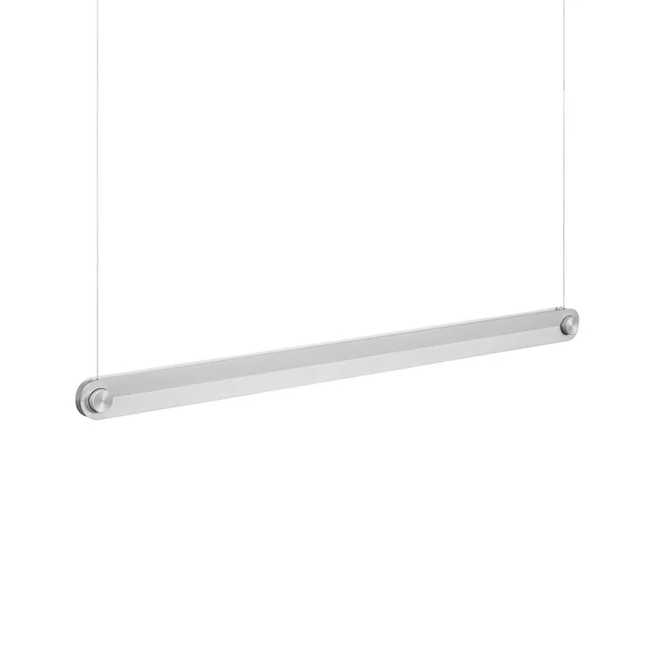 Dim Linear hanglamp, geborsteld aluminium van Normann Copenhagen