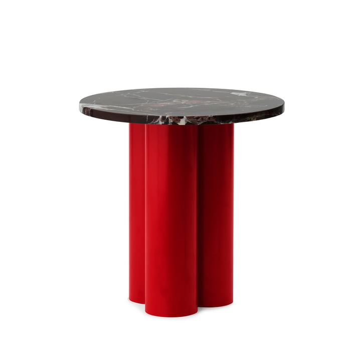 Dit Bijzettafel Ø 40 cm, rosso levanto / helder rood van Normann Copenhagen