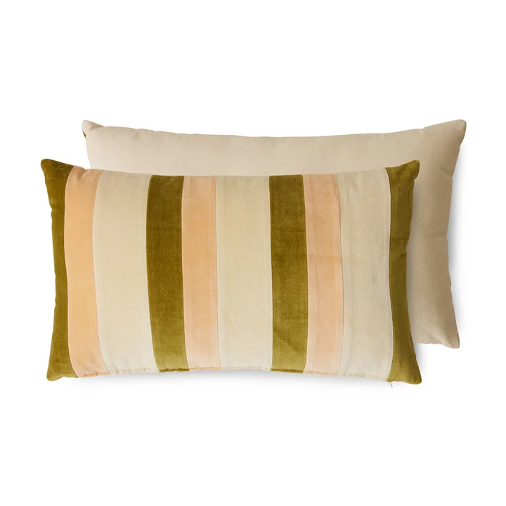 Striped Fluwelen kussens van HKliving