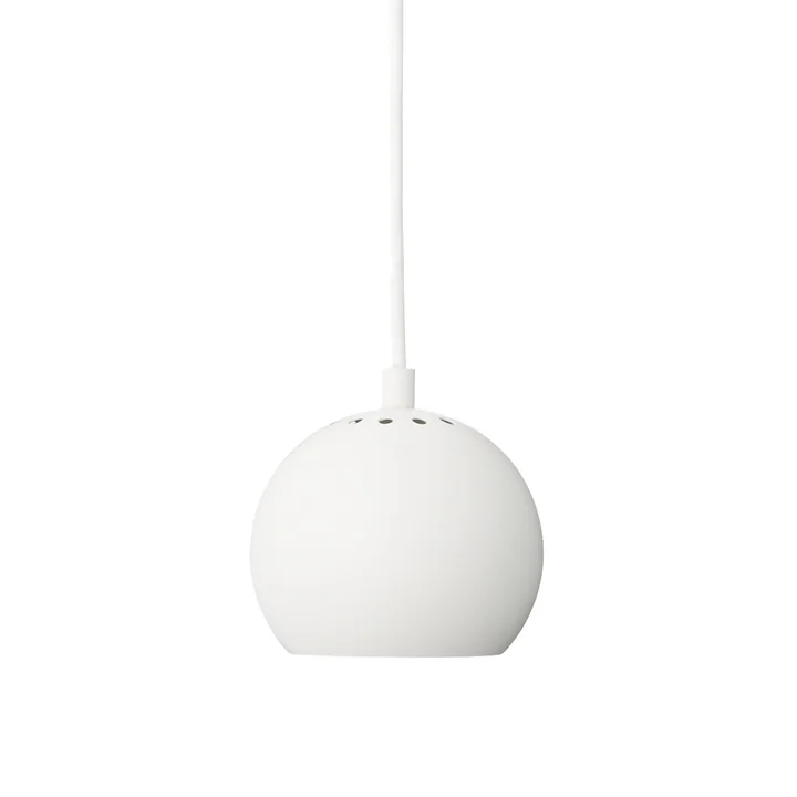 Frandsen Ball - Hanglamp, Ø 12 cm, mat wit