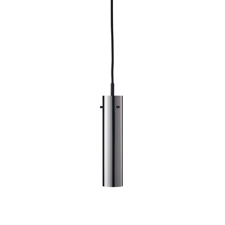 FM2014 Hanglamp, Ø 5,5 x H 24 cm, glanzend roestvrij staal van Frandsen