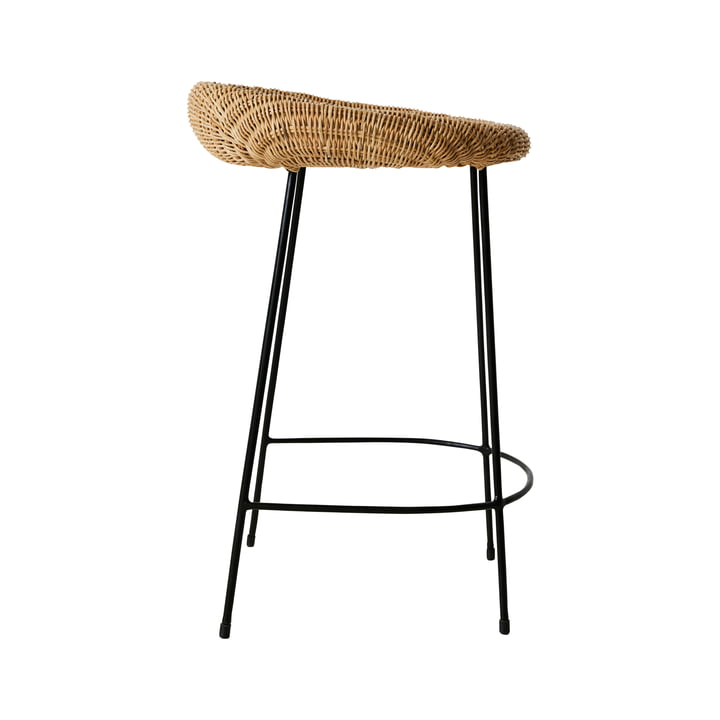 HKliving - Wicker Barkruk, rotan