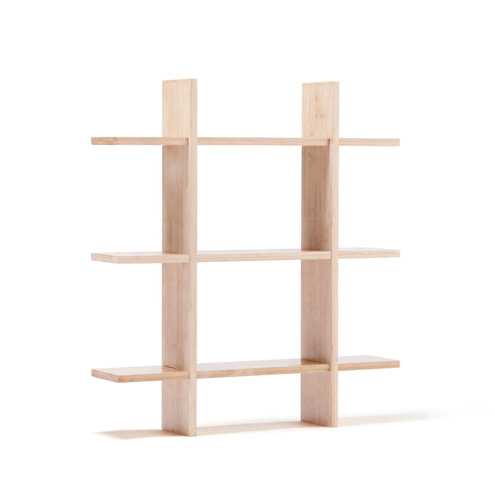 Kids Concept - Saga Wandplank, 70 x 15 x 70 cm, beuken naturel