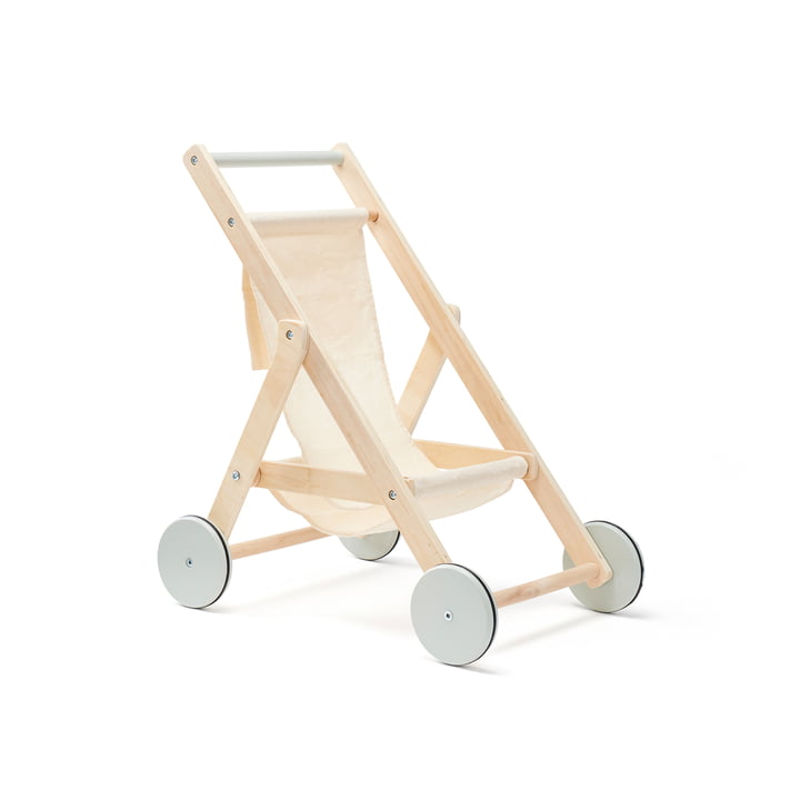 Poppenwagen, beige / naturel van Kids Concept