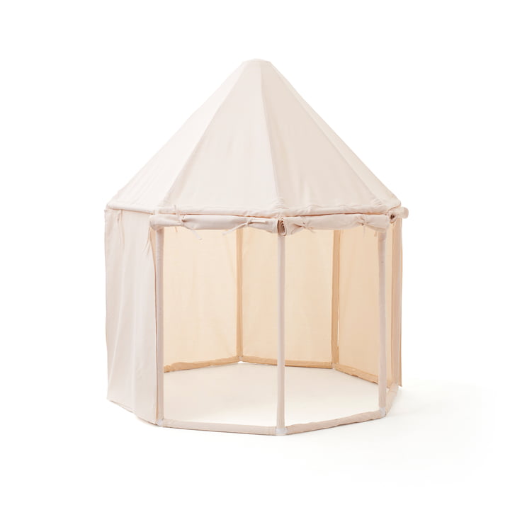 Speeltent Pavillon, Ø 122 x H 142 cm, beige by Kids Concept