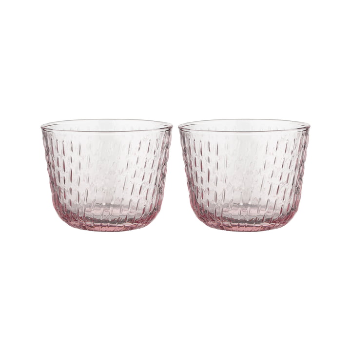 Syksy Glas, 220 ml, paars (set van 2) van Marimekko