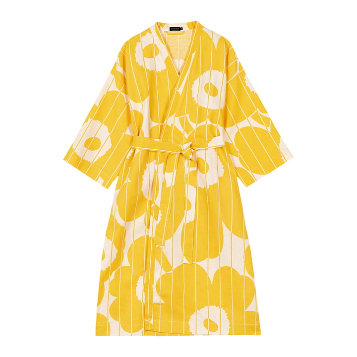 Vesi Unikko Badjas, L / XL, lentegeel / ecru by Marimekko