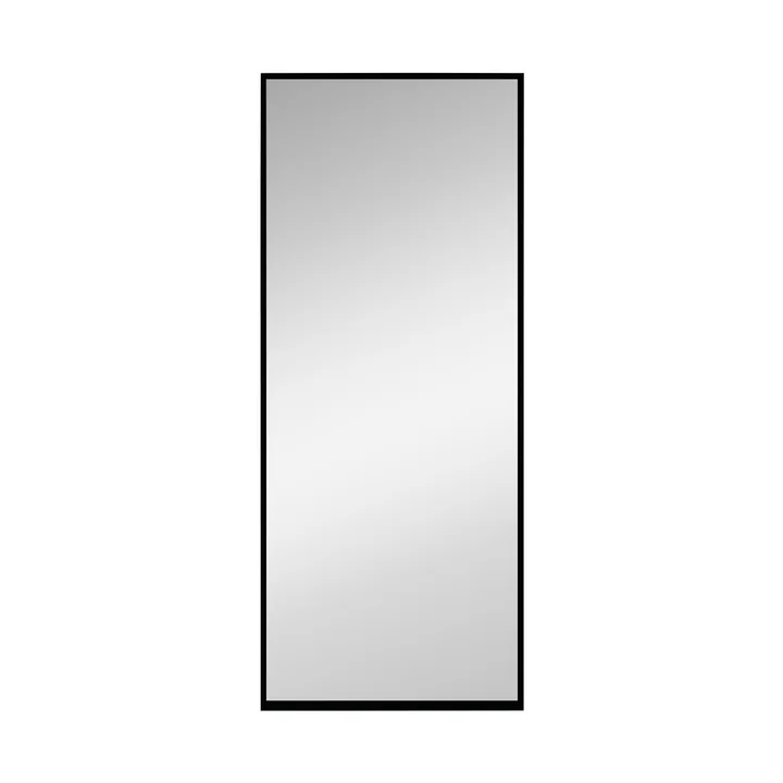 Wandspiegel groot, 145 x 60 cm, zwart van Nichba Design