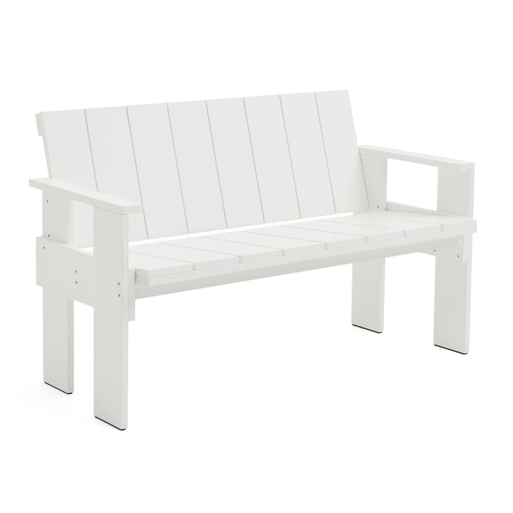 Crate Dining Bench, wit van Hay