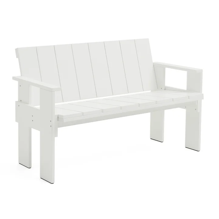 Crate Dining Bench, wit van HAY
