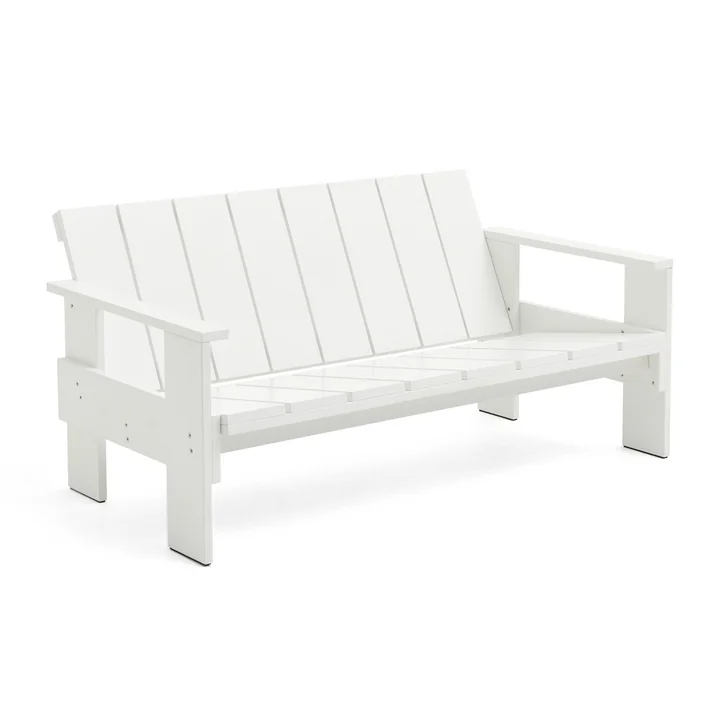 Crate Lounge Sofa, wit van HAY