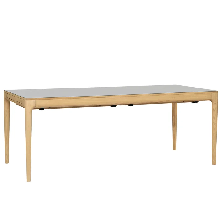 Umage - Heart'n'Soul Eettafel, 90 x 200 cm, eiken / wolkengrijs