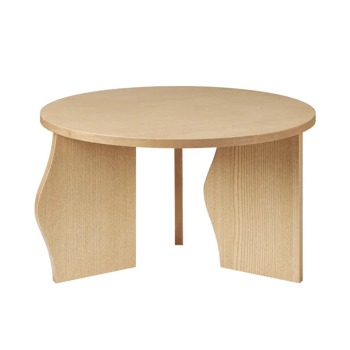 Brook Salontafel, Ø 60 x H35 cm, geolied essenfineer van Broste Copenhagen