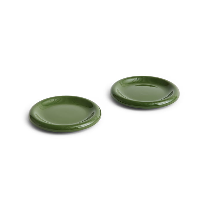 Hay - Barro Bord Ø 18 cm, groen (set van 2)