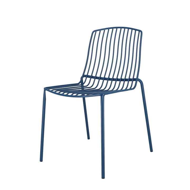 Mori Tuinstoel, blauw van Jan Kurtz