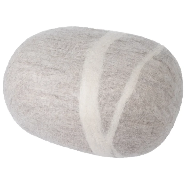 myfelt - Kiezelpoef Béla 3XL, lichtbeige