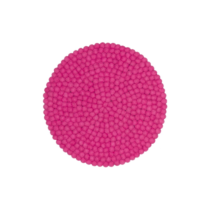 myfelt - Lilli zitkussen Ø 36 cm, roze