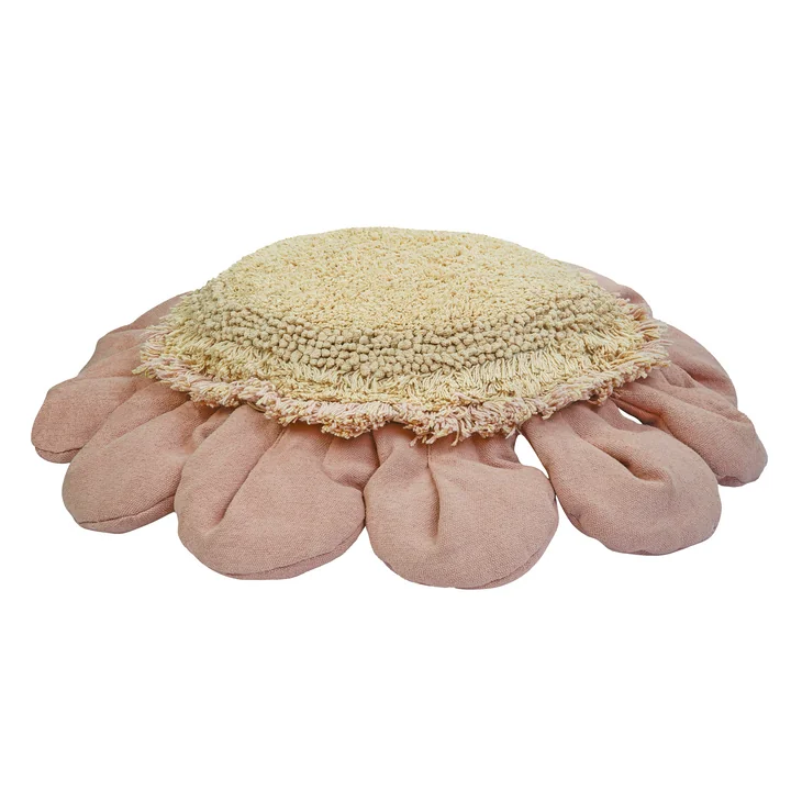 Pink Daisy Vloerkussens van Lorena Canals