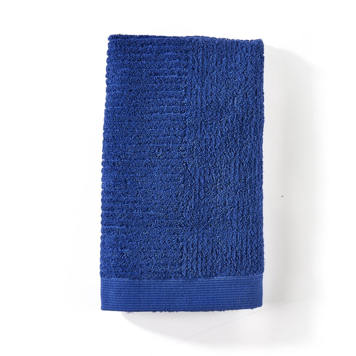 Zone Denamrk - Classic Handdoek, 50 x 100 cm, indigo blauw