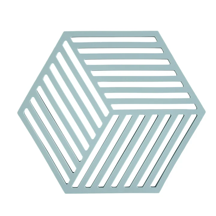 Zone Denmark - Hexagon Onderzetter, mist blauw