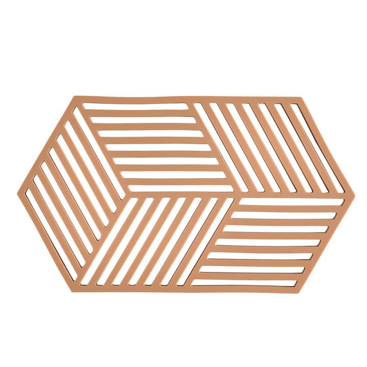 Zone Denmark - Hexagon Onderzetter, licht terracotta