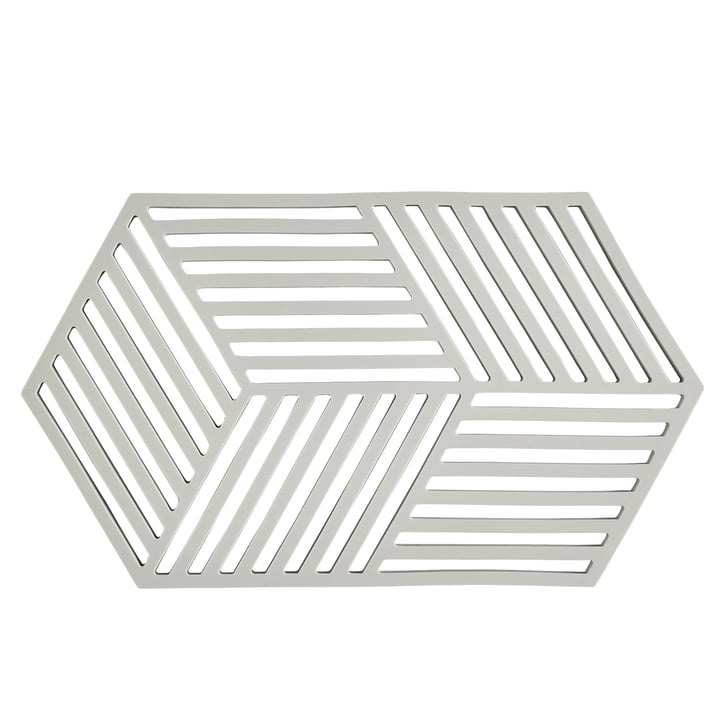 Zone Denmark - Hexagon Onderzetter, warm grijs