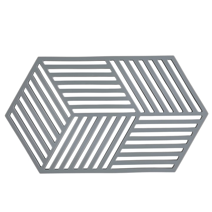 Zone Denmark - Hexagon Onderzetter, koel grijs