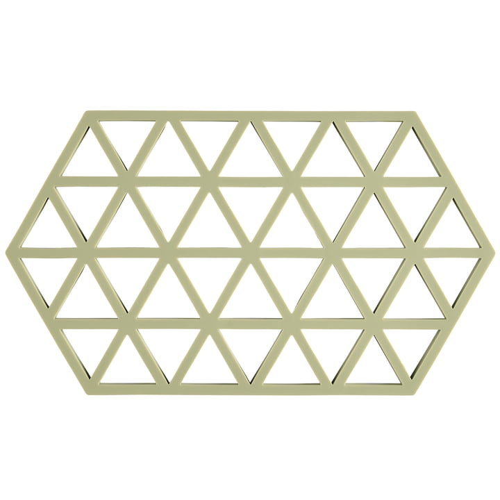Zone Denmark - Triangle Onderzetter, 24 x 14 cm, matcha groen