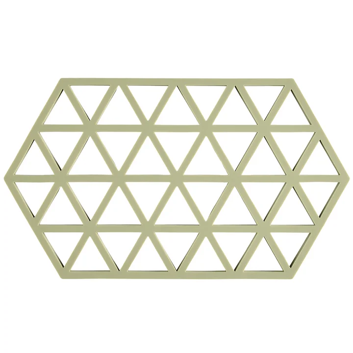 Zone Denmark - Triangle Onderzetter, 24 x 14 cm, matcha groen