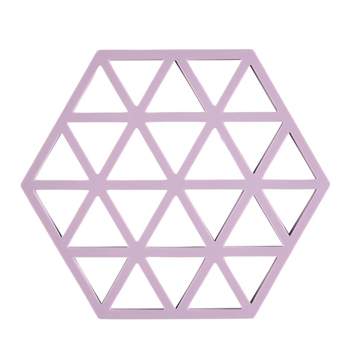 Zone Denmark - Triangle Onderzetter, 16 x 14cm, lupine