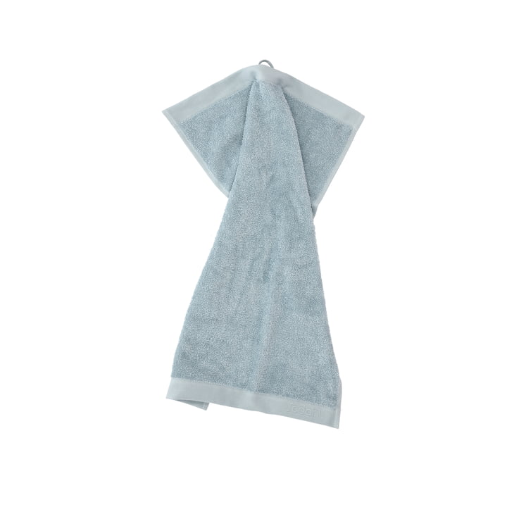 Comfort organic Handdoek, 40 x 60cm, linnen blauw van Södahl