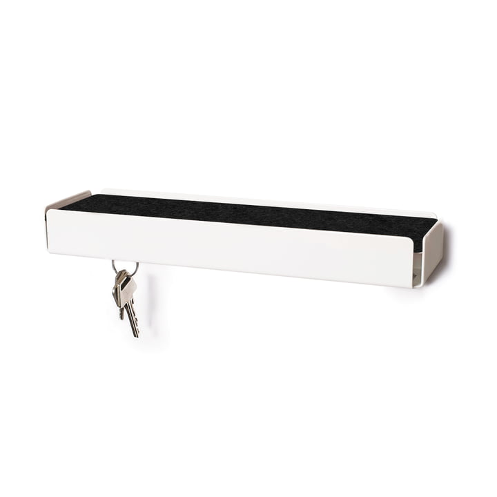Konstantin Slawinski - SL35 Key-Box Sleutelbox, wit / zwart vilt