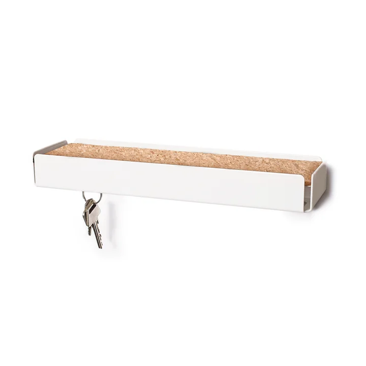 Konstantin Slawinski - SL35 Key-Box Sleutelbox, wit / kurk