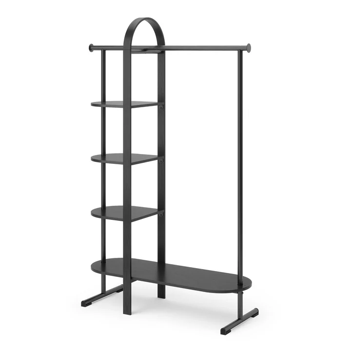 Bellwood Kapstok, eucalyptushout zwart van Umbra