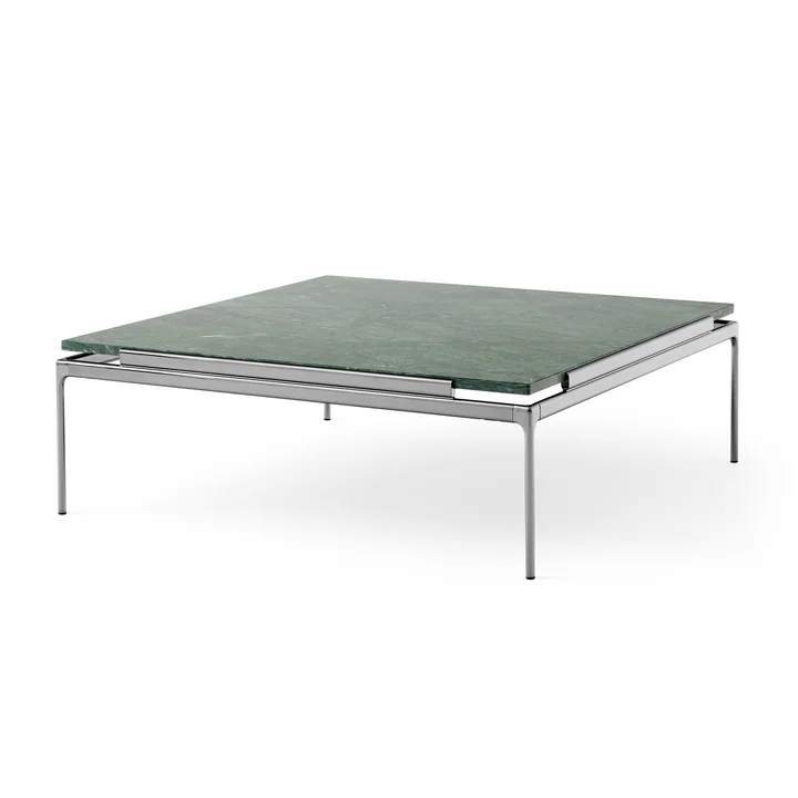 Sett Coffee Table LN13, Verde Guatemala / donker chroom van & Tradition