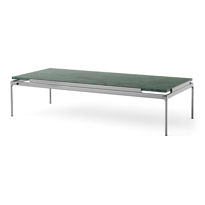 Sett Coffee Table LN12, Verde Guatemala / donker chroom van & Tradition