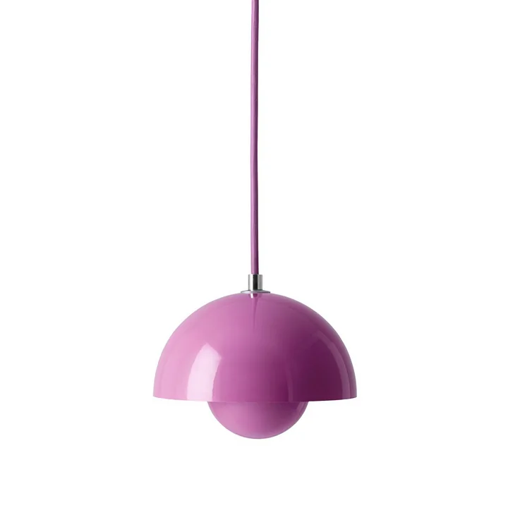 FlowerPot VP10 Hanglamp, pittig roze van & Tradition