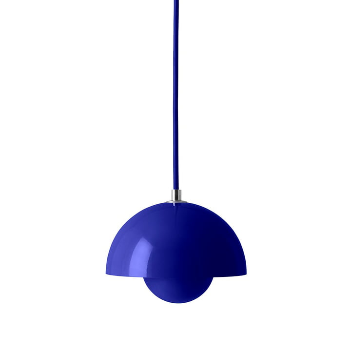 FlowerPot Hanglamp VP10, kobaltblauw van & Tradition
