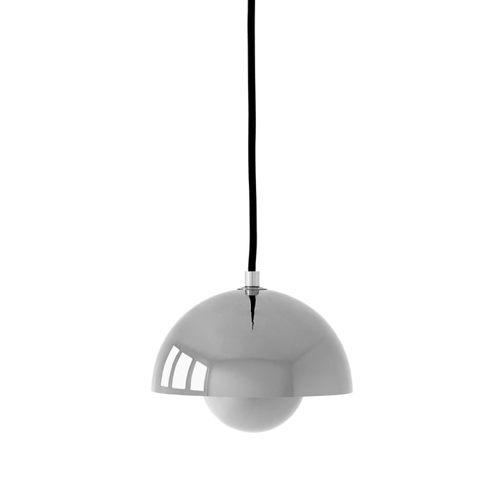 FlowerPot Hanglamp VP10, verchroomd door & Tradition