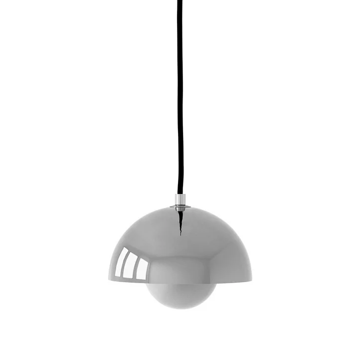 FlowerPot VP10 Hanglamp, verchroomd door & Tradition