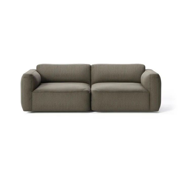 Develius Mellow Sofa, configuratie A, warm grijs (Barnum 08) van & Tradition