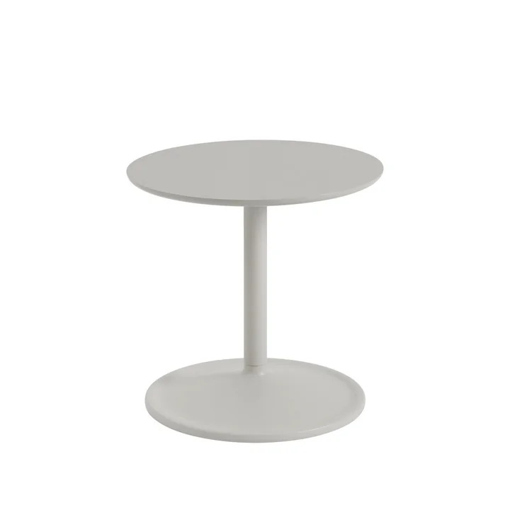 Muuto - Soft Bijzettafel, Ø 41 cm, H 40 cm, grijs